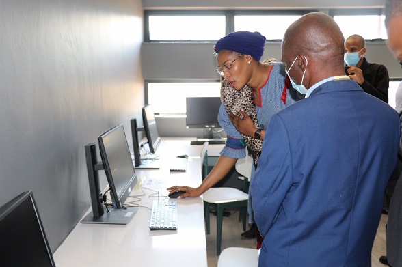 OFFICIAL OPENING OF THE MULTI-MILLION RAND STATE-OF-THE-ART SELETENG COMMUNITY LIBRARY 